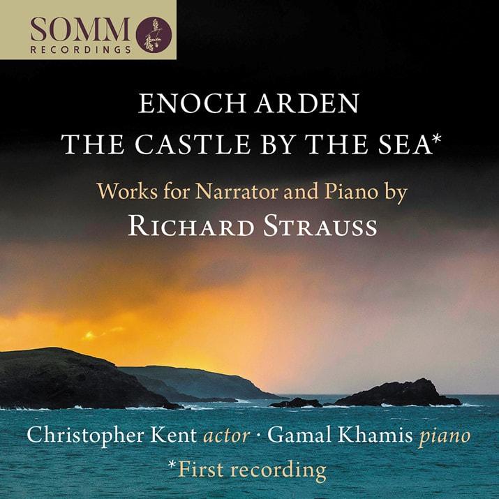 CD Cover artwork for SOMM Recordings' Enoch Arden and The Castle by the Sea