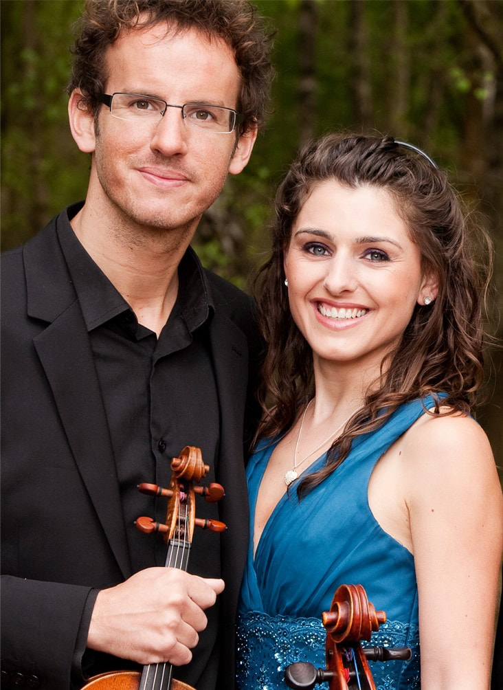 Matthew Denton (violin) and Emma Denton (cello)