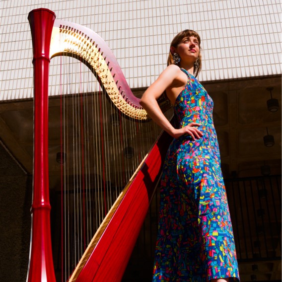 Helena Ricci harp